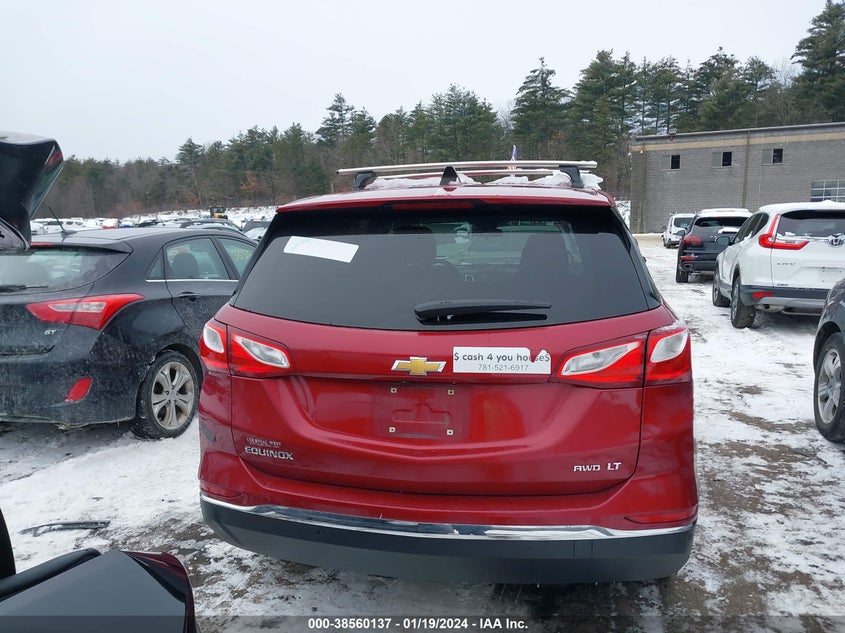 VIN 2GNAXSEV2J6167072 2018 CHEVROLET EQUINOX LT