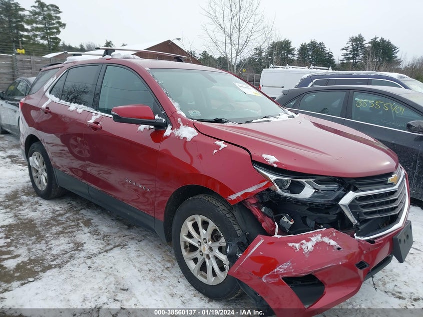 VIN 2GNAXSEV2J6167072 2018 CHEVROLET EQUINOX LT