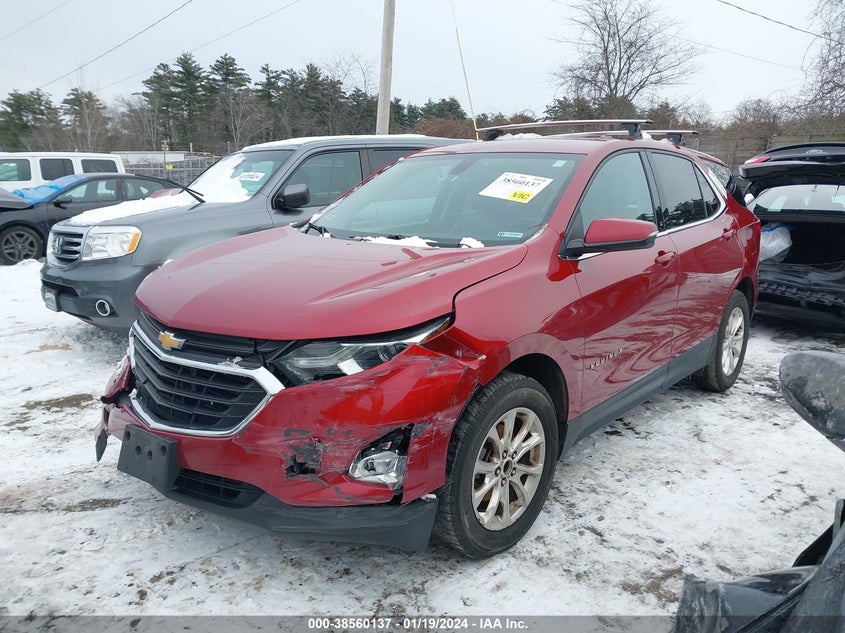 VIN 2GNAXSEV2J6167072 2018 CHEVROLET EQUINOX LT