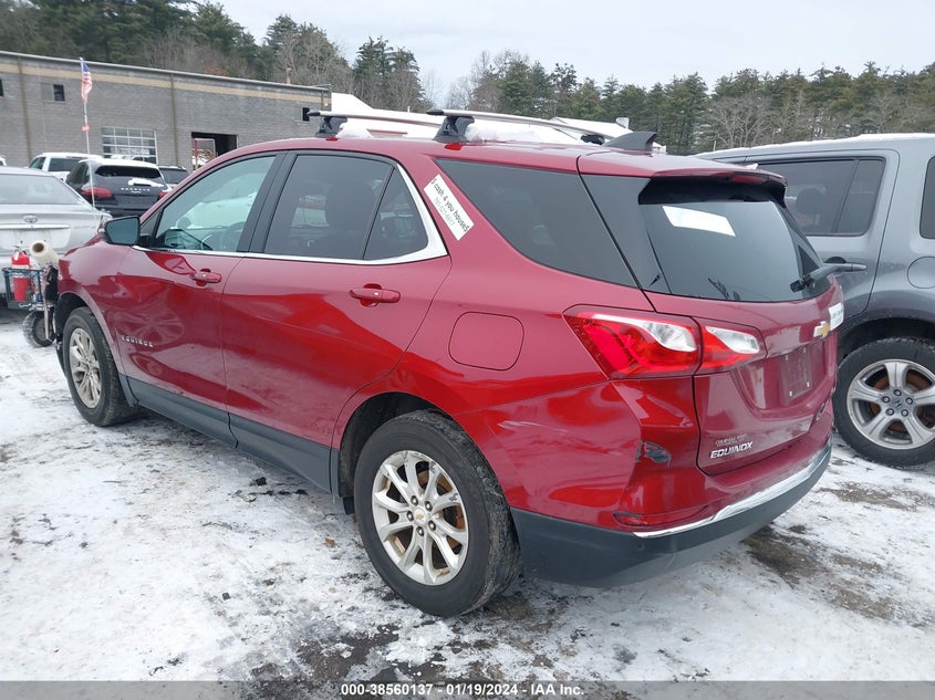VIN 2GNAXSEV2J6167072 2018 CHEVROLET EQUINOX LT