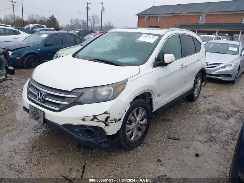 2013 HONDA CR-V EXL - 5J6RM4H75DL041131