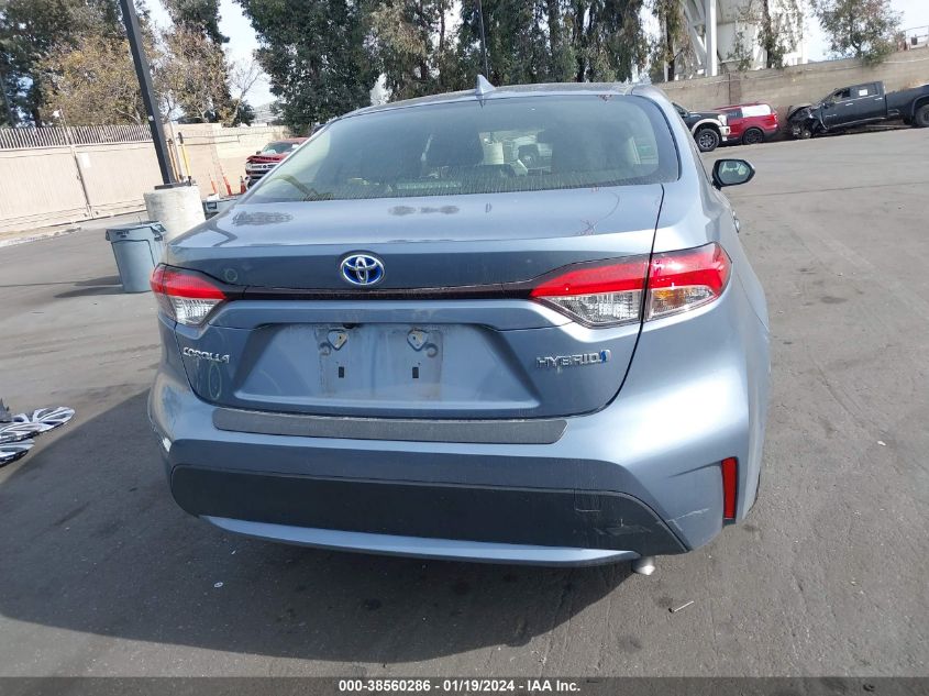 2022 TOYOTA COROLLA HYBRID LE - JTDEAMDE0NJ060782