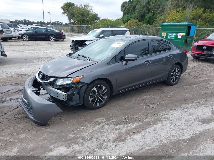 2014 HONDA CIVIC EX - 2HGFB2F83EH543523