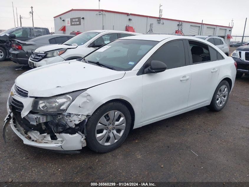 2015 CHEVROLET CRUZE LS - 1G1PA5SH8F7195172