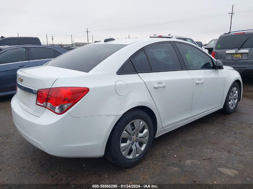 2015 CHEVROLET CRUZE LS - 1G1PA5SH8F7195172