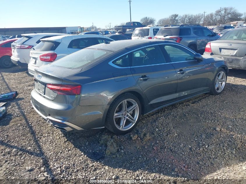 WAUDACF55MA012046 | 2021 AUDI A5 SPORTBACK