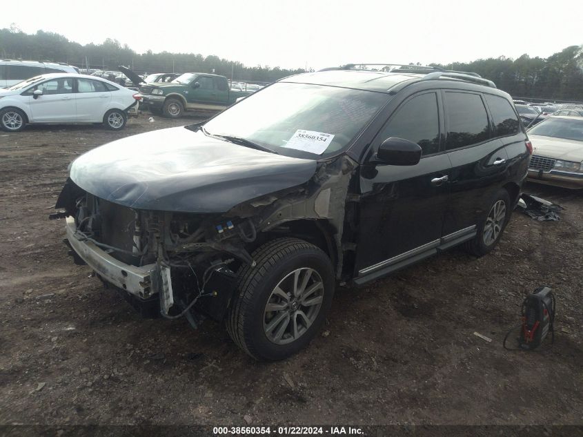 2013 NISSAN PATHFINDER SL - 5N1AR2MM7DC686864