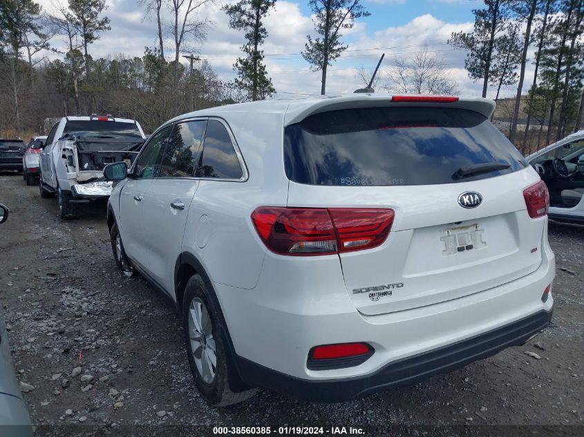 2020 KIA SORENTO 2.4L L - 5XYPG4A37LG666877