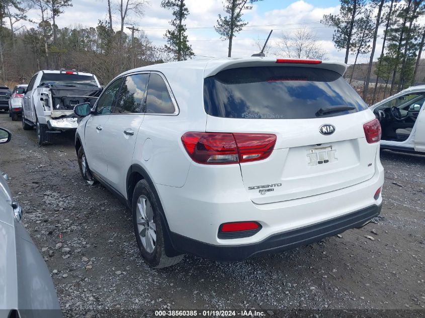 2020 KIA SORENTO 2.4L L - 5XYPG4A37LG666877