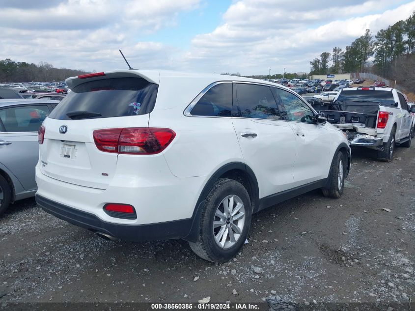 2020 KIA SORENTO 2.4L L - 5XYPG4A37LG666877