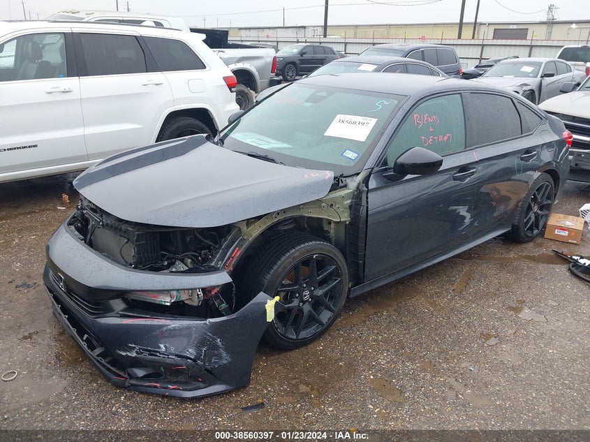 VIN 2HGFE2F54NH594106 2022 HONDA CIVIC SPORT