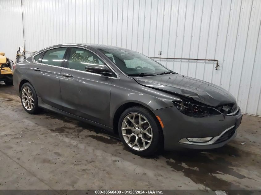 2015 CHRYSLER 200 C - 1C3CCCEG2FN585725