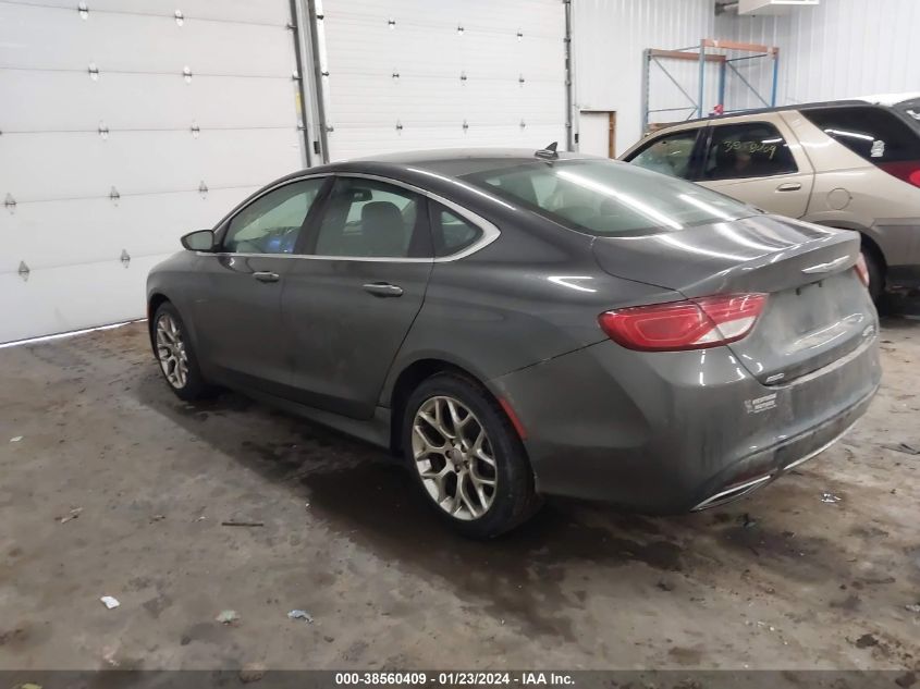 2015 CHRYSLER 200 C - 1C3CCCEG2FN585725