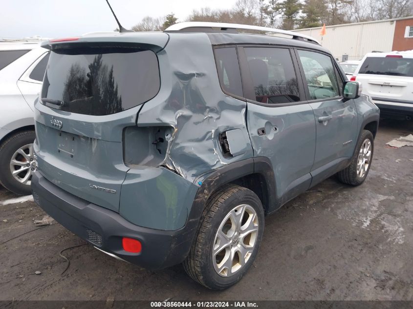 2017 JEEP RENEGADE LIMITED 4X4 - ZACCJBDB4HPG11804