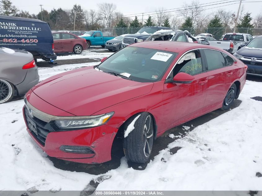 2018 HONDA ACCORD SPORT - 1HGCV1F39JA182364