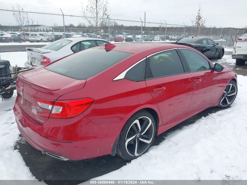2018 HONDA ACCORD SPORT - 1HGCV1F39JA182364