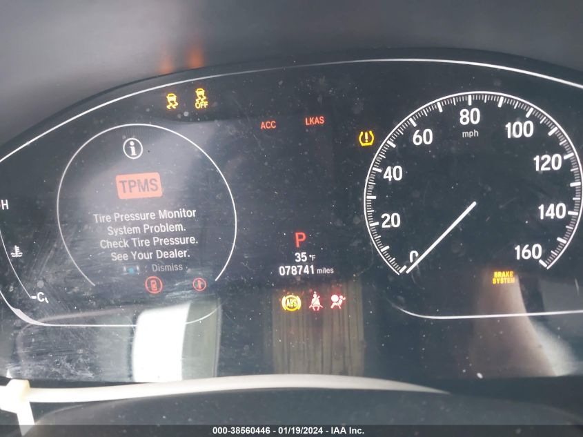 2018 HONDA ACCORD SPORT - 1HGCV1F39JA182364