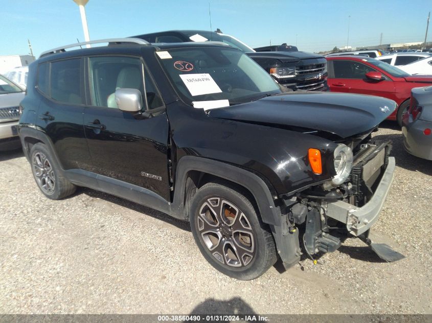 2016 JEEP RENEGADE LIMITED - ZACCJADT9GPC83958