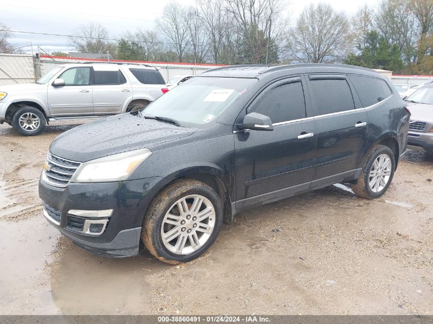 2013 CHEVROLET TRAVERSE LT - 1GNKRGKD5DJ119001