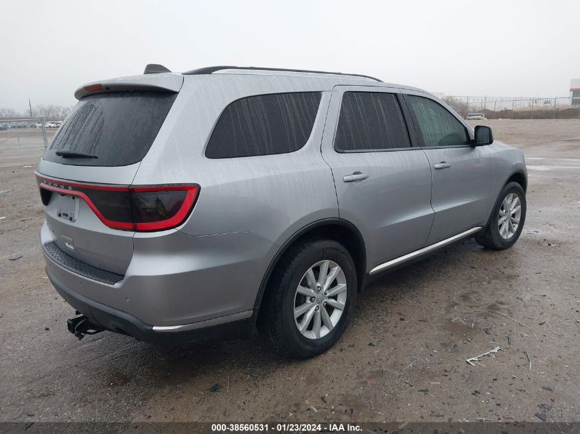 2014 DODGE DURANGO SXT - 1C4RDHAG3EC344644