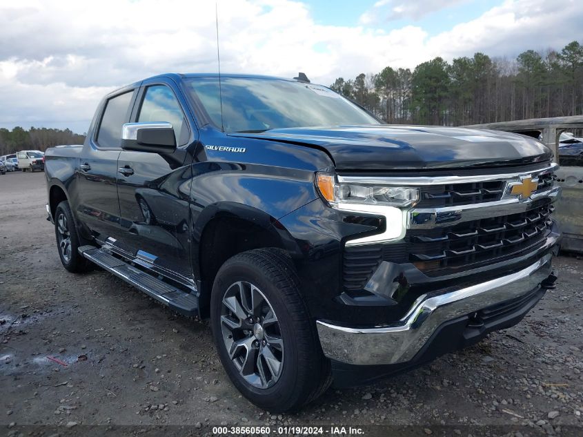 2022 CHEVROLET SILVERADO 1500 4WD  STANDARD BED LT - 1GCUDDED1NZ574585