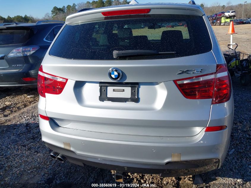 2017 BMW X3 XDRIVE28I - 5UXWX9C59H0T11132