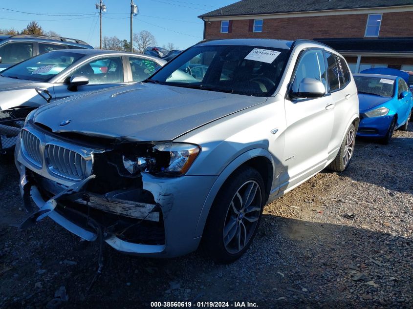 2017 BMW X3 XDRIVE28I - 5UXWX9C59H0T11132