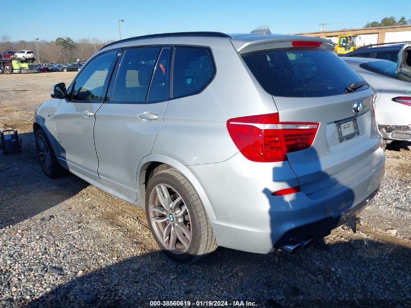 2017 BMW X3 XDRIVE28I - 5UXWX9C59H0T11132