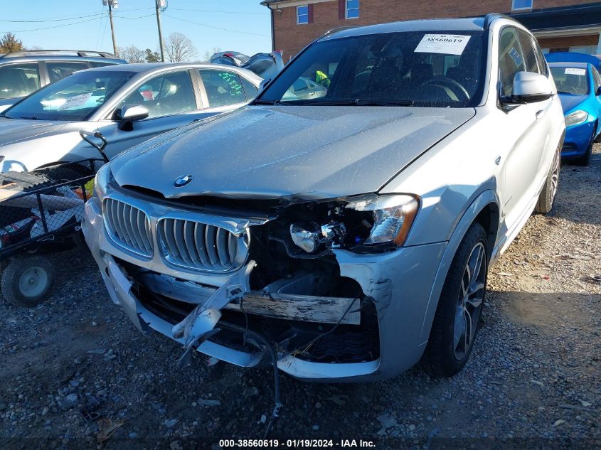 2017 BMW X3 XDRIVE28I - 5UXWX9C59H0T11132