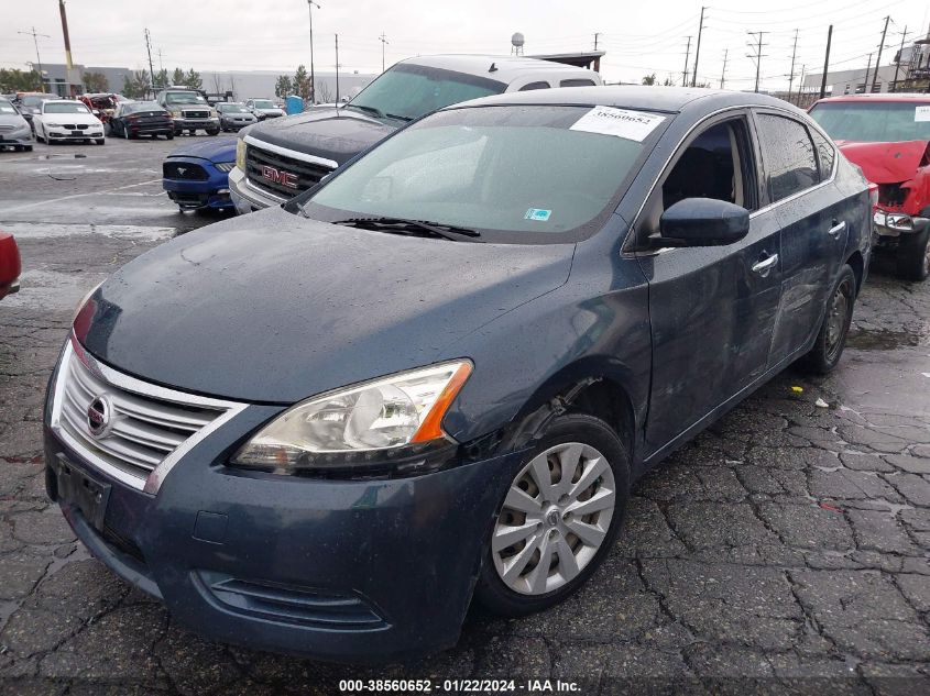 2014 NISSAN SENTRA S/SV/SR/SL - 3N1AB7AP1EY213302