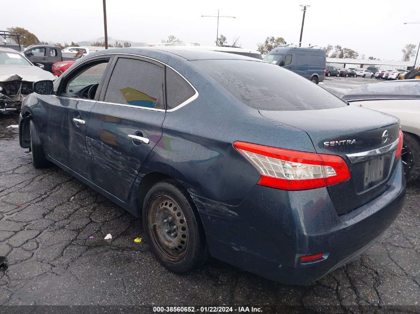 2014 NISSAN SENTRA S/SV/SR/SL - 3N1AB7AP1EY213302