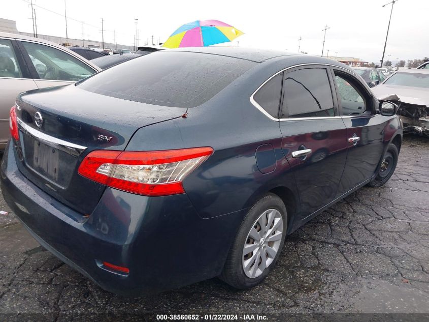 2014 NISSAN SENTRA S/SV/SR/SL - 3N1AB7AP1EY213302