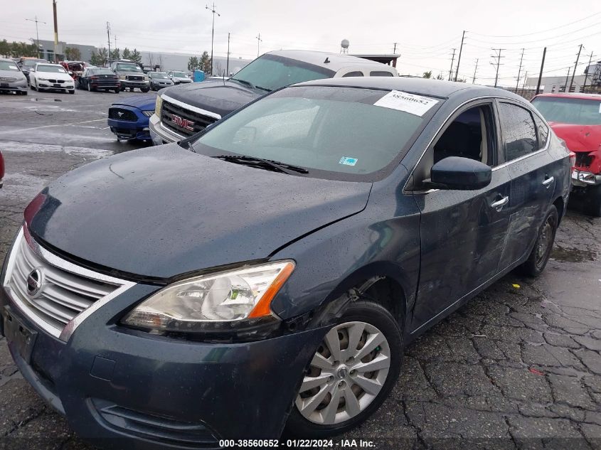 2014 NISSAN SENTRA S/SV/SR/SL - 3N1AB7AP1EY213302