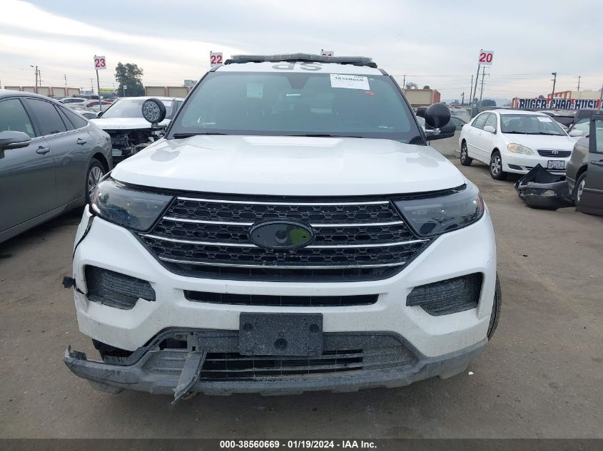 2022 FORD POLICE INTERCEPTOR UTILITY POLICE INTERCEPTOR - 1FM5K8AB1NGA00999