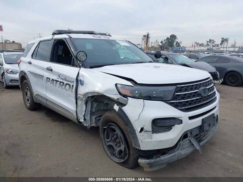 2022 FORD POLICE INTERCEPTOR UTILITY POLICE INTERCEPTOR - 1FM5K8AB1NGA00999