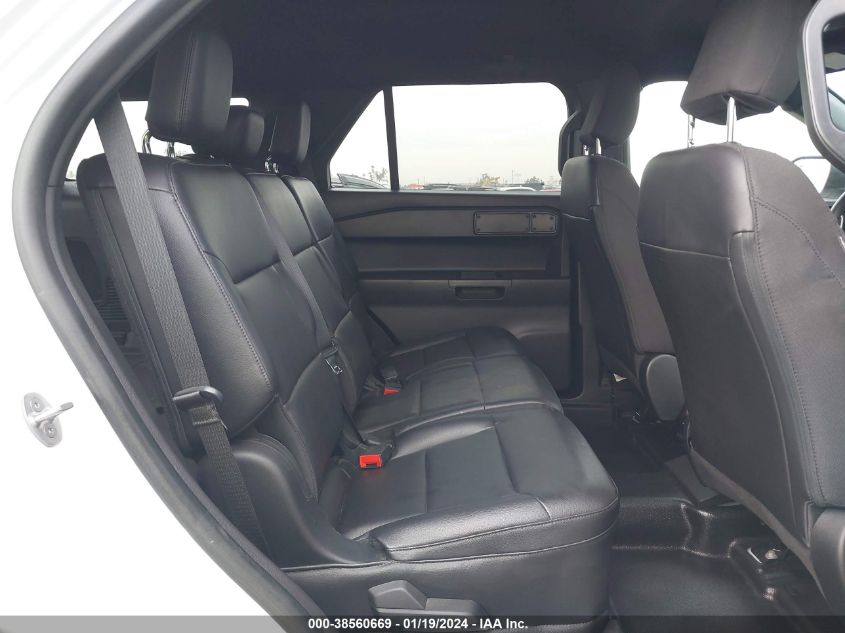 2022 FORD POLICE INTERCEPTOR UTILITY POLICE INTERCEPTOR - 1FM5K8AB1NGA00999