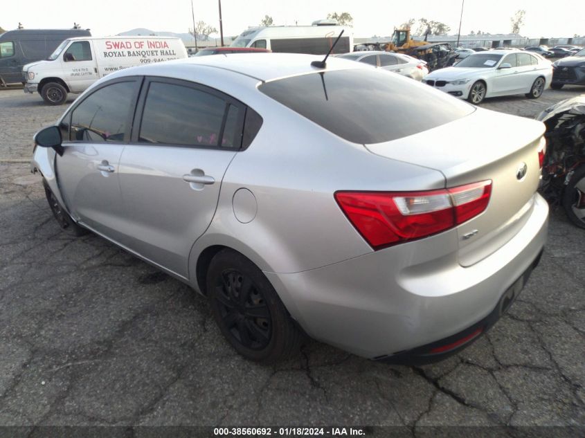2015 KIA RIO LX - KNADM4A34F6528701