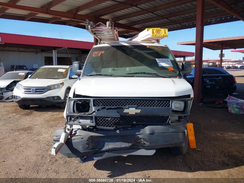 2014 CHEVROLET EXPRESS 2500 WORK VAN 1GCWGFCA5E1199609