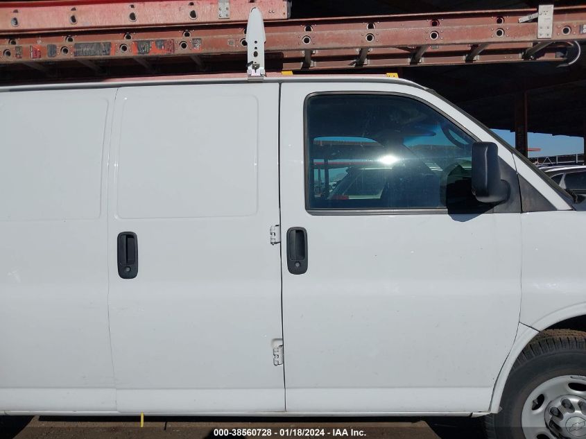 2014 CHEVROLET EXPRESS 2500 WORK VAN 1GCWGFCA5E1199609