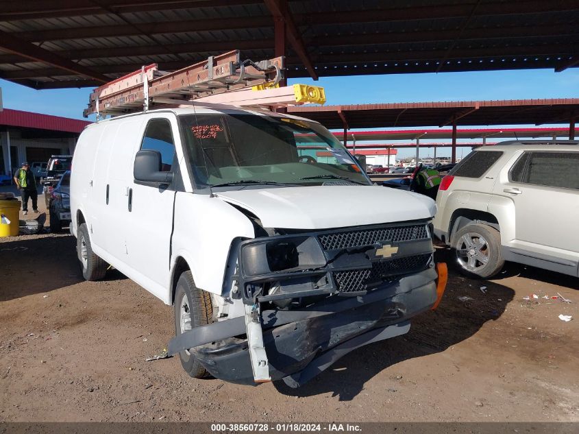 2014 CHEVROLET EXPRESS 2500 WORK VAN 1GCWGFCA5E1199609