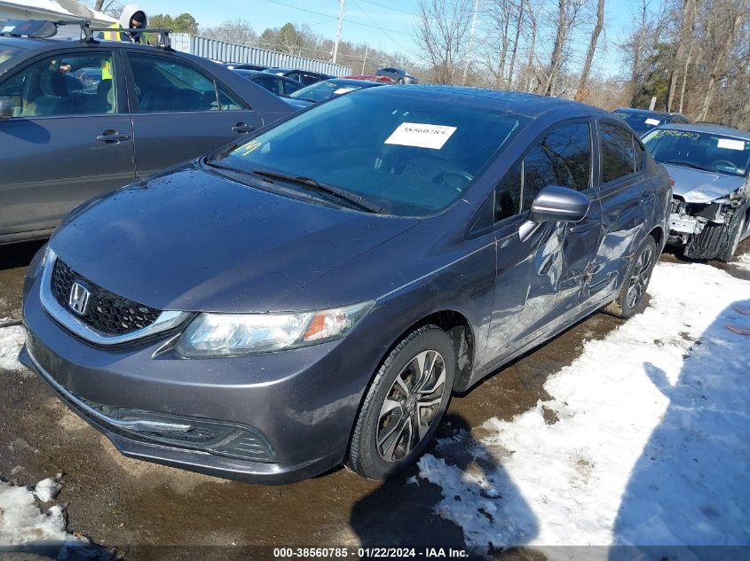 2015 HONDA CIVIC EX - 19XFB2F84FE233781