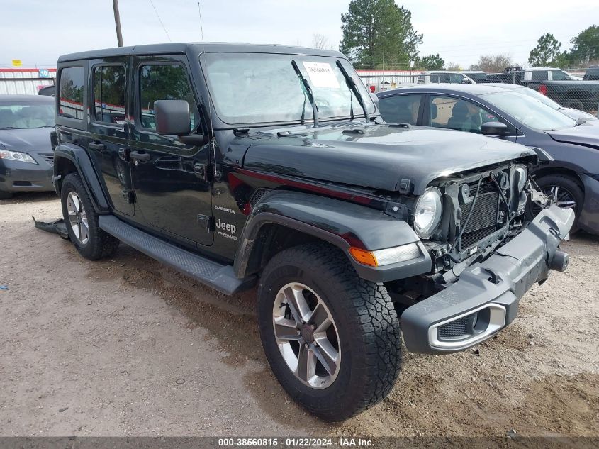 2019 JEEP WRANGLER UNLIMITED SAHARA - 1C4HJXEN4KW623974