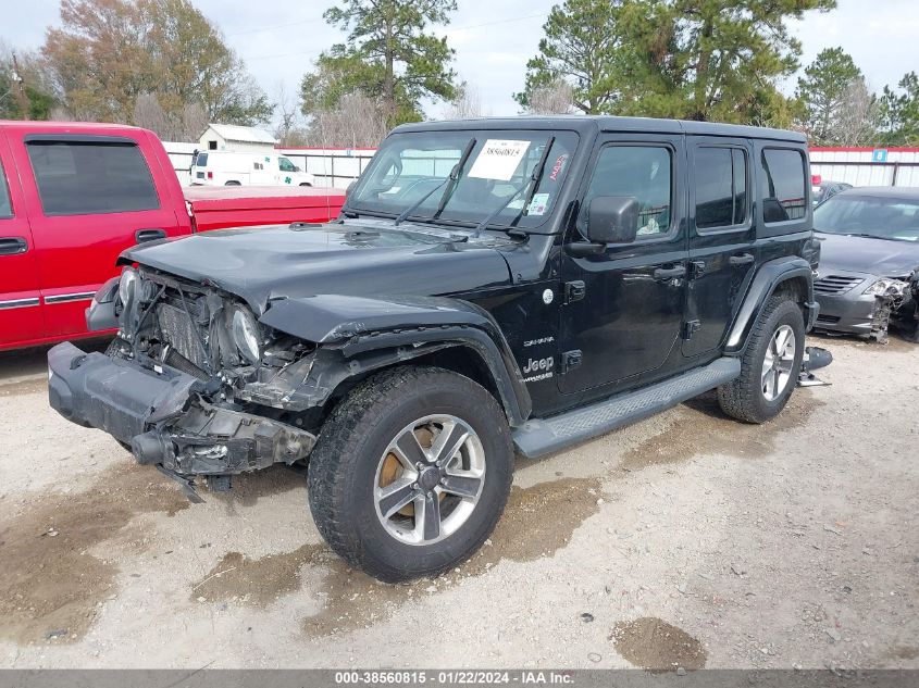 2019 JEEP WRANGLER UNLIMITED SAHARA - 1C4HJXEN4KW623974