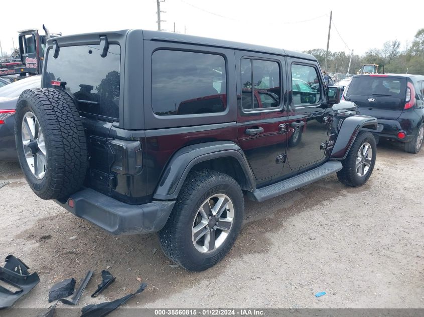 2019 JEEP WRANGLER UNLIMITED SAHARA - 1C4HJXEN4KW623974