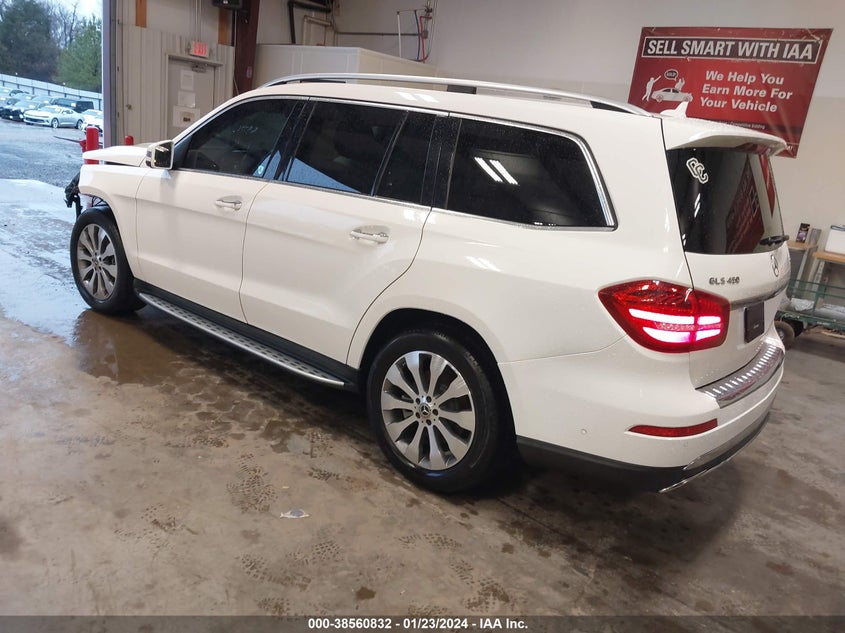 VIN 4JGDF6EE9JB020692 2018 MERCEDES-BENZ GLS 450 4MATIC
