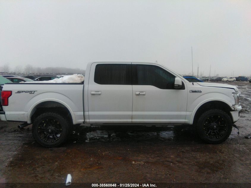 2018 FORD F-150 SUPERCREW - 1FTEW1E52JFB34487