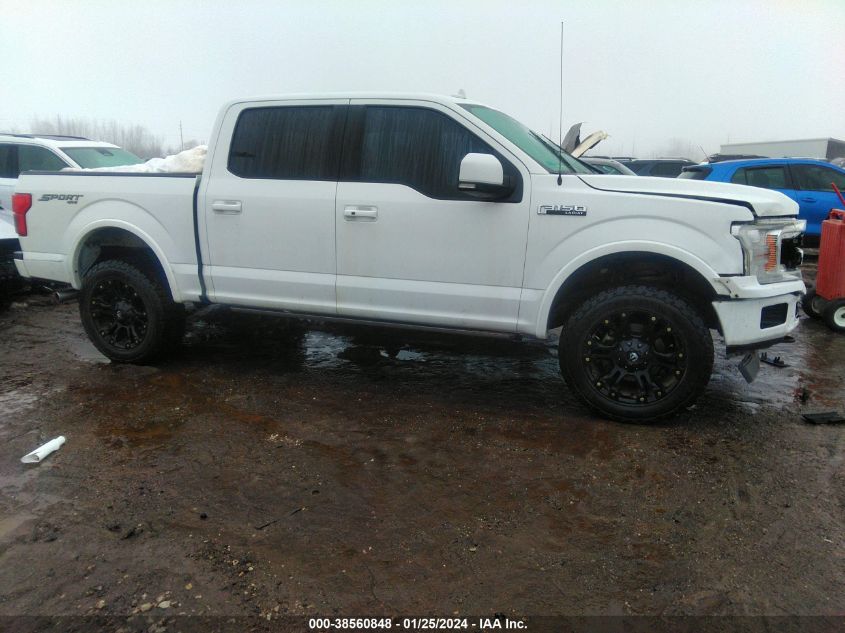 2018 FORD F-150 SUPERCREW - 1FTEW1E52JFB34487