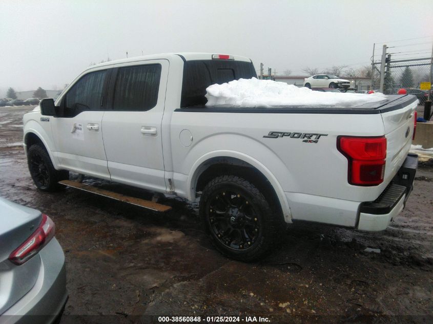 2018 FORD F-150 SUPERCREW - 1FTEW1E52JFB34487