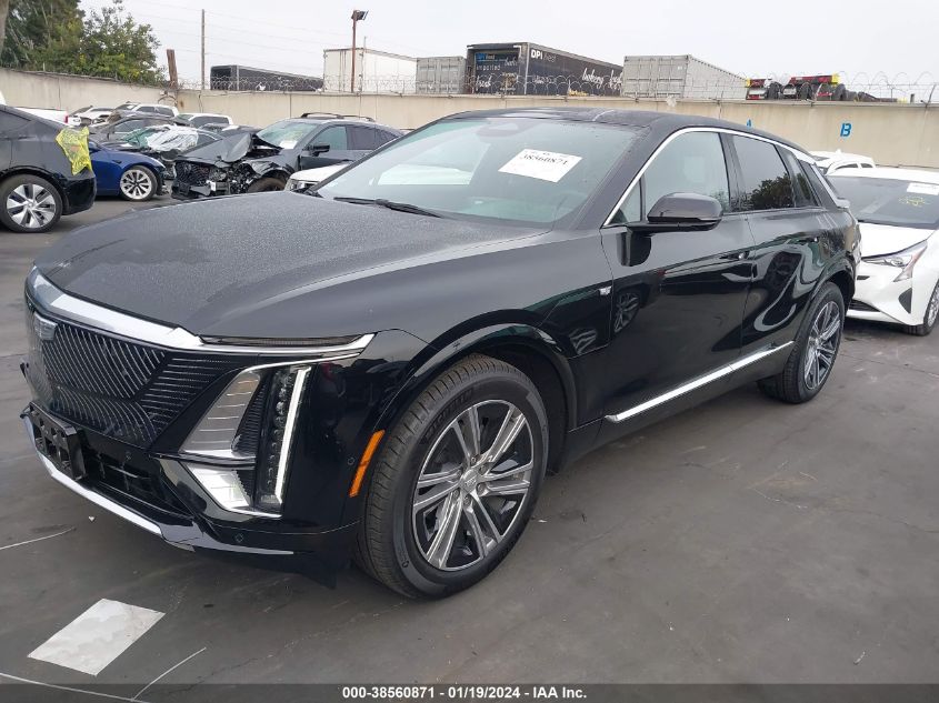 2024 CADILLAC LYRIQ LUXURY W/1SC - 1GYKPPRK3RZ109122