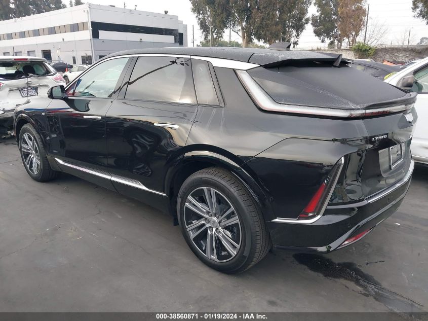 2024 CADILLAC LYRIQ LUXURY W/1SC - 1GYKPPRK3RZ109122